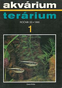 Akvárium terárium ročník 1990