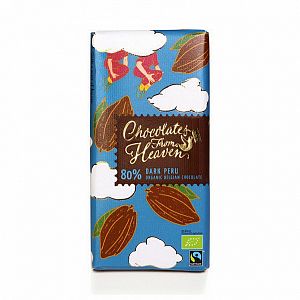 Bio hořká čokoláda Peru 80% Choco from Heaven