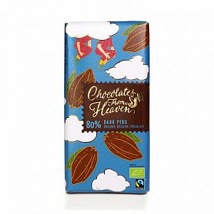 Bio hořká čokoláda Peru 80% Choco from Heaven
