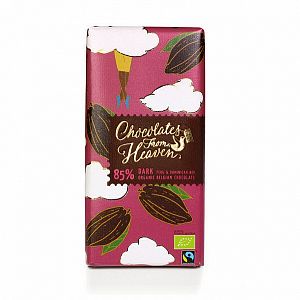 Bio hořká čokoláda Peru a Dom.r.  85% Choco from Heaven