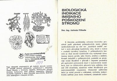 Biologická indikace imisního poškození stromů