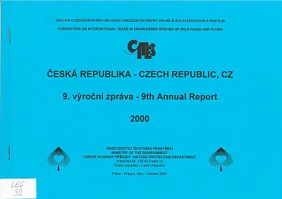 Česká republika - 9. výroční zpráva 2000