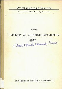 Cvičenia zo zoologie stavovcov