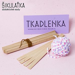 Dřevěná stavebnice -Tkadlenka