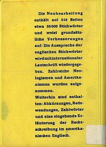 Langenscheidts Universal-Wörterbuch English-Deutsch