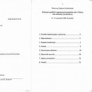 Ochrona rzadkich i zagrozonych gatunków ryb w Polsce, stan aktuálny i perspektywy