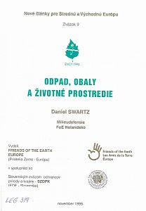 Odpad, obaly a životné prostředie