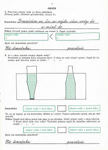 Pracovní sešit k přírodovědě pro 3. ročník ZŠ