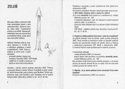 Praktický rádce jak chránit životní prostředí v Brně 1999