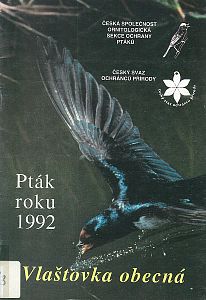 Pták roku 1992 Vlaštovka obecná