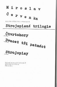 Strojopisná triologie