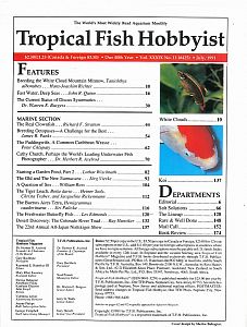 Tropical Fish Hobbyist 7/1991