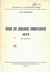 Ůvod do zoologie obratlovců