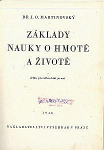 Základy nauky o hmotě a životě