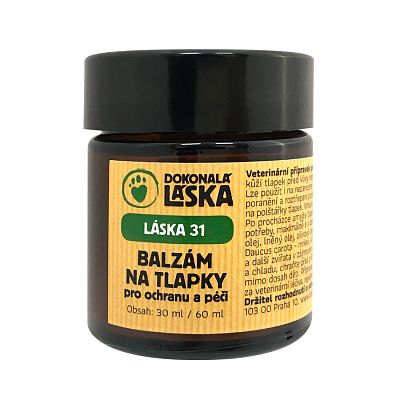 Balzám na tlapky pro ochranu  a péči 30ml