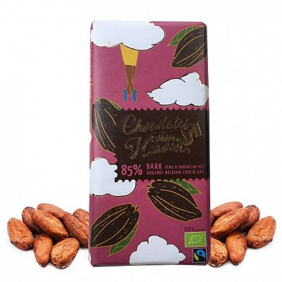 Bio hořká čokoláda Peru a Dom.r.  85% Choco from Heaven