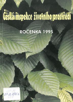 Česká inspekce životního prostředí ročenka 1995
