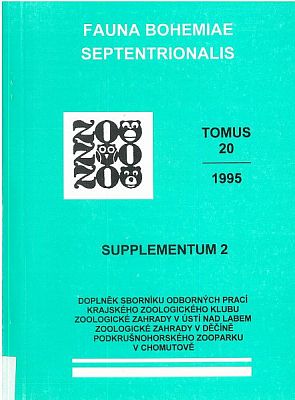Fauna Bohemiae - supplementum 2