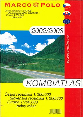 Kombiatlas ČR + SR - Marco Polo