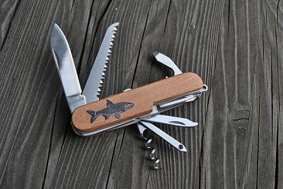 Nožík  kapesní skládací s motivem bolena