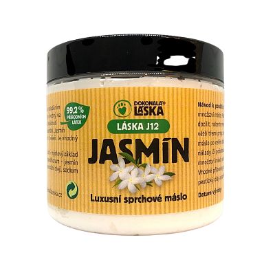 Přírodní sprchové máslo Jasmín 200 ml