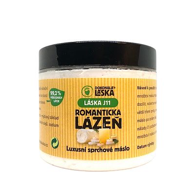 Přírodní sprchové máslo Romantická lázeň 200 ml