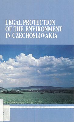 Rechtlicher schutz der Umwelt in der Tschechoslowakei
