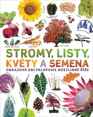 Stromy, listy, květy a semena, obrazová encyklopedie