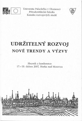 Udržitelný rozvoj nové trendy a výzvy