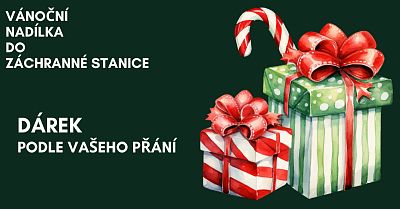 Vánoční nadílka do Záchranné stanice Podle Vašeho přání
